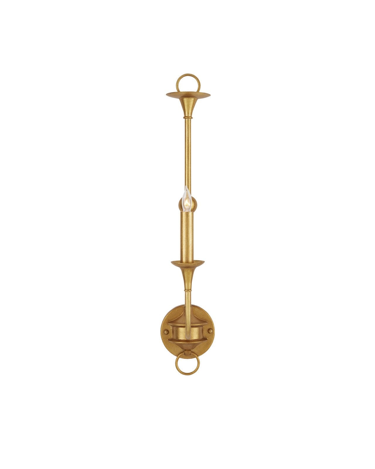 Nottaway Gold Single-Light Wall Sconce